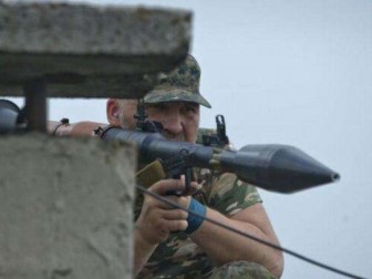 СНБО: Ополченцы обстреливают Донецк с территории железнодорожного вокзала