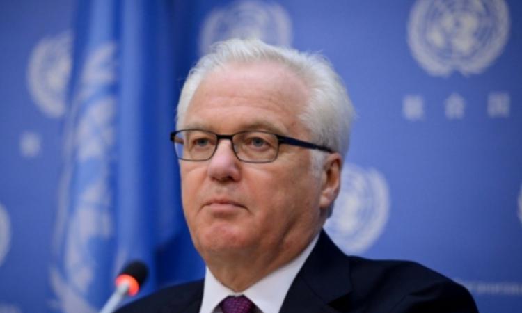 Чуркин признался, что избегает украинских коллег по ООН