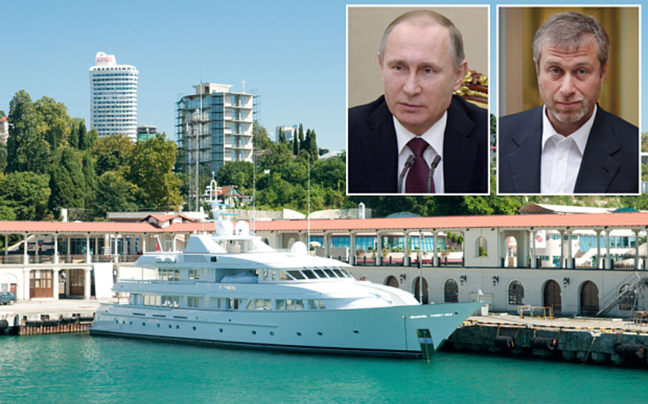 ВВС: Абрамович подарил Путину яхту за 35 млн долл, содержание которой оплачивают простые россияне