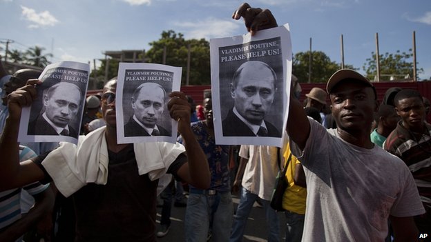 Антиправительственные митинги в Гаити: демонстранты просят помощи у Путина
