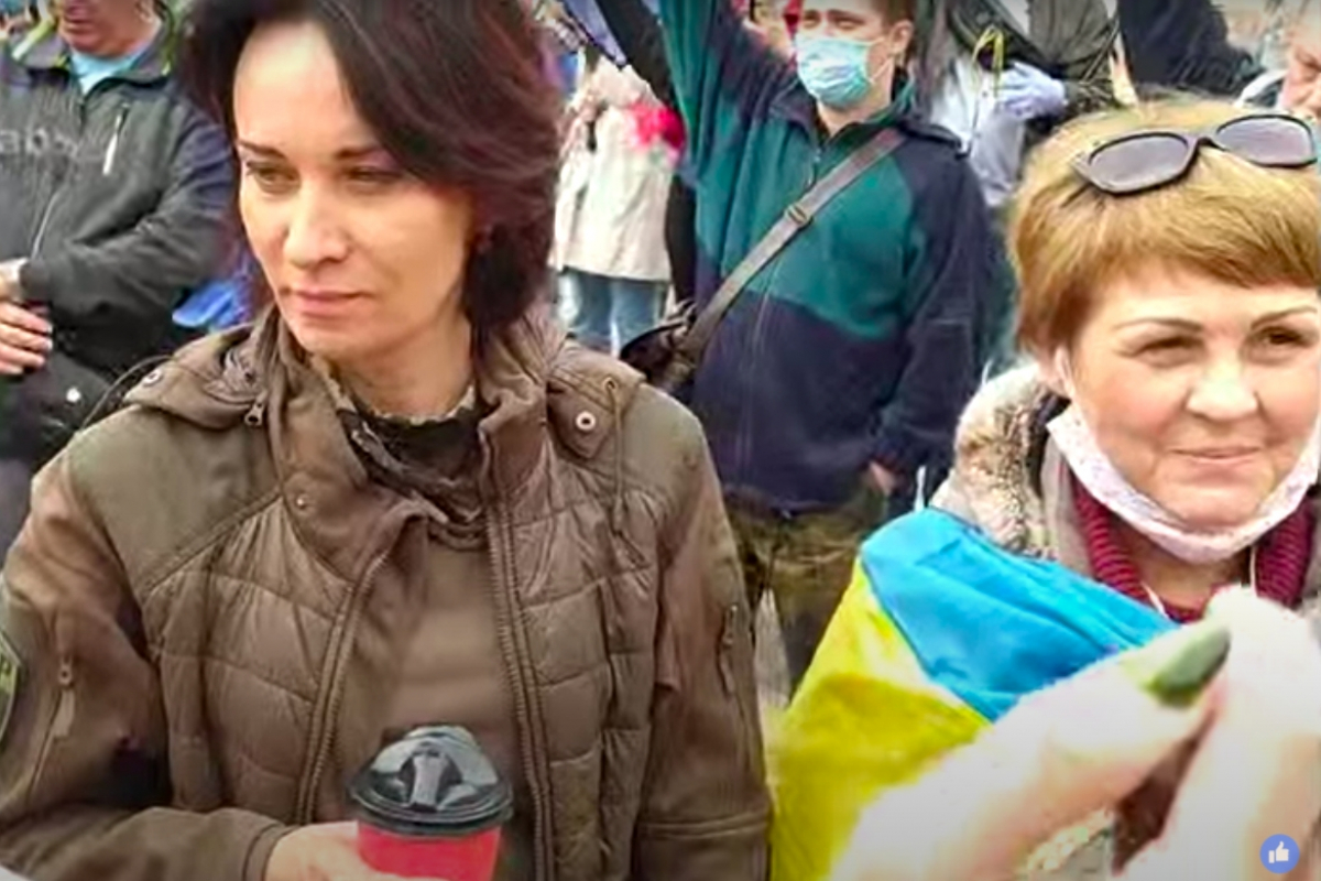 ​"Доберемся до горла", - Зверобой сделала резкое заявление на акции "#Стоп реванш" на Майдане, кадры