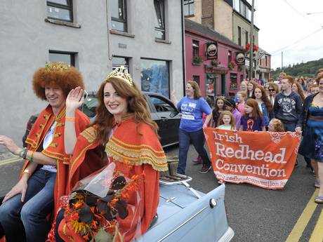 Тысячи рыжеволосых отмечают свой день на фестивале в Ирландии
