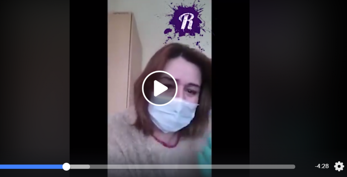 "Кто вернет мне легкие?!" - россиянка с коронавирусом расплакалась после произошедшего в российской больнице, видео  