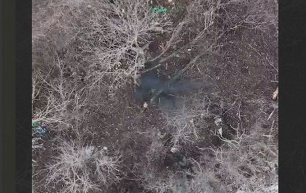 Под Бахмутом российские военные спрятались от дрона под деревом, но произошло нечто "неожиданное"
