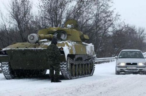 После очередного гумконвоя РФ Донецк сотрясает от залпов "Града"