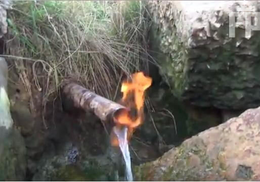 На запорожском курорте нашли источник с огненной водой 
