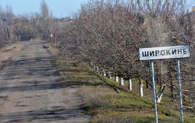 Боевики вновь обстреляли Широкино из запрещенных Минскими соглашениями орудий, - пресс-центр АТО