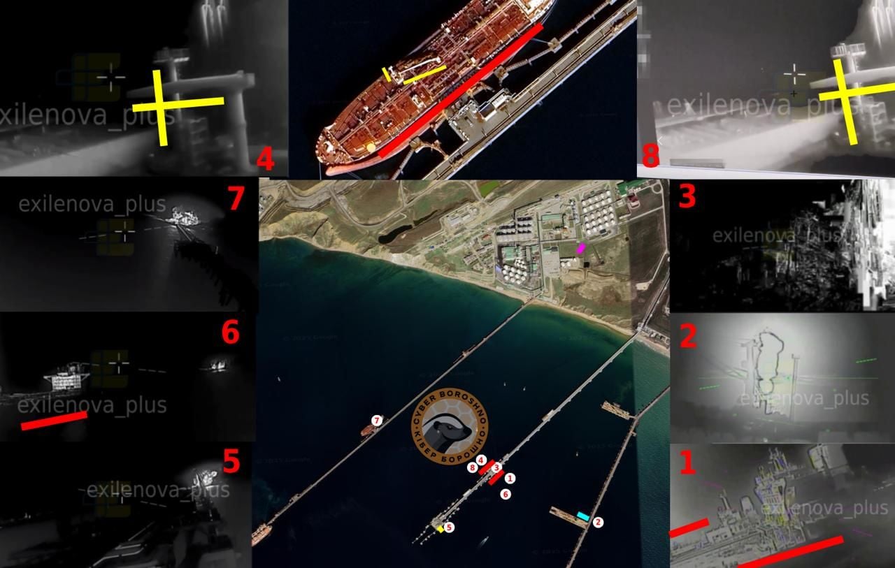 OSINT-аналитики показали, какие цели ВСУ удалось поразить в порту Тамань