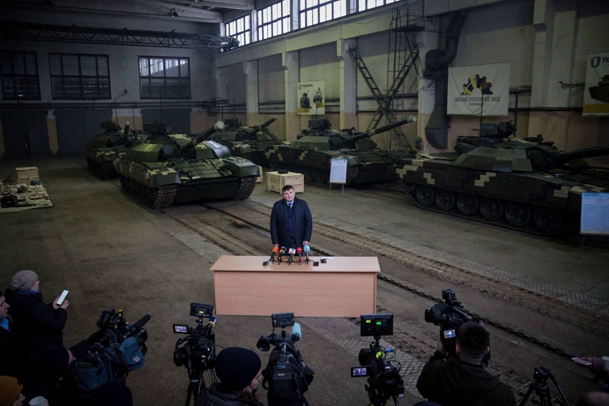 ​ВСУ передали первую в 2021-м партию модернизированных Т-72 - армия Украины усиливается