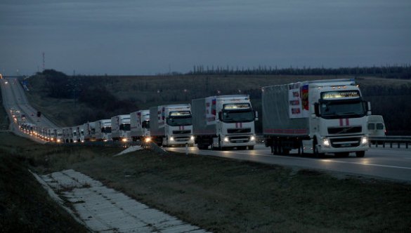 Новогодний российский гумконвой для Донбасса выехал из Ногинска