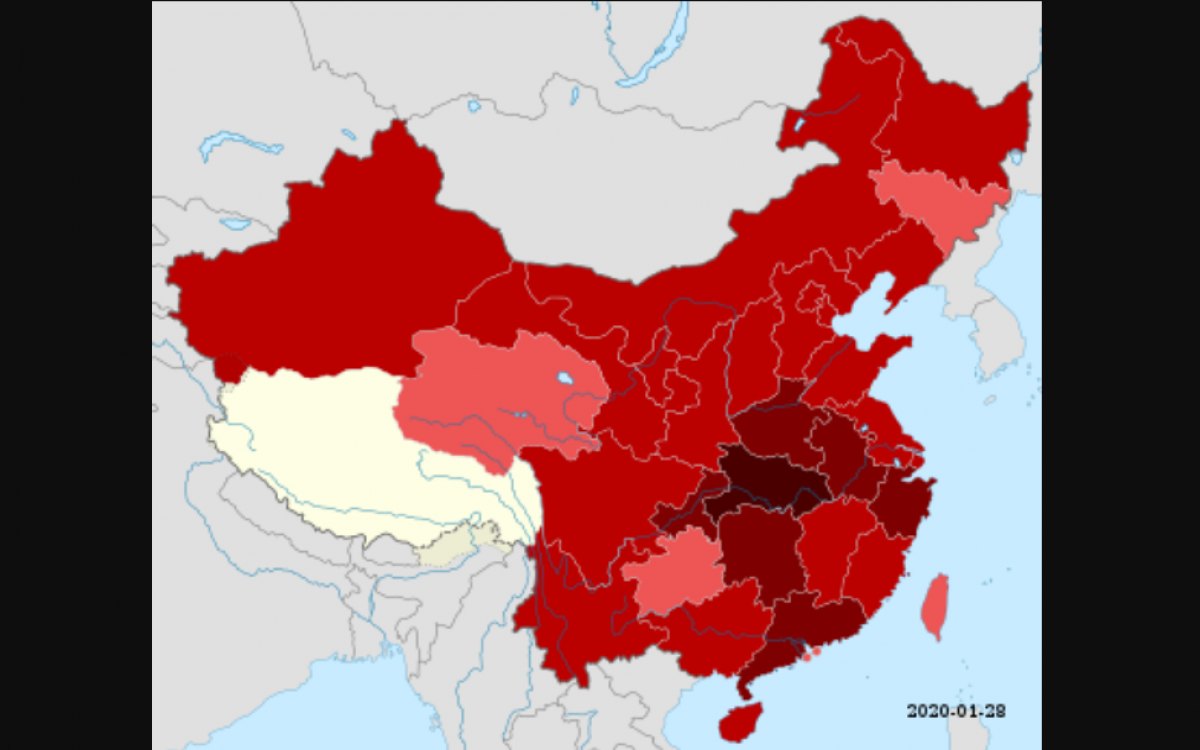 Число заболевших коронавирусом в Китае всего за сутки подскочило на 60%: сколько уже умерло