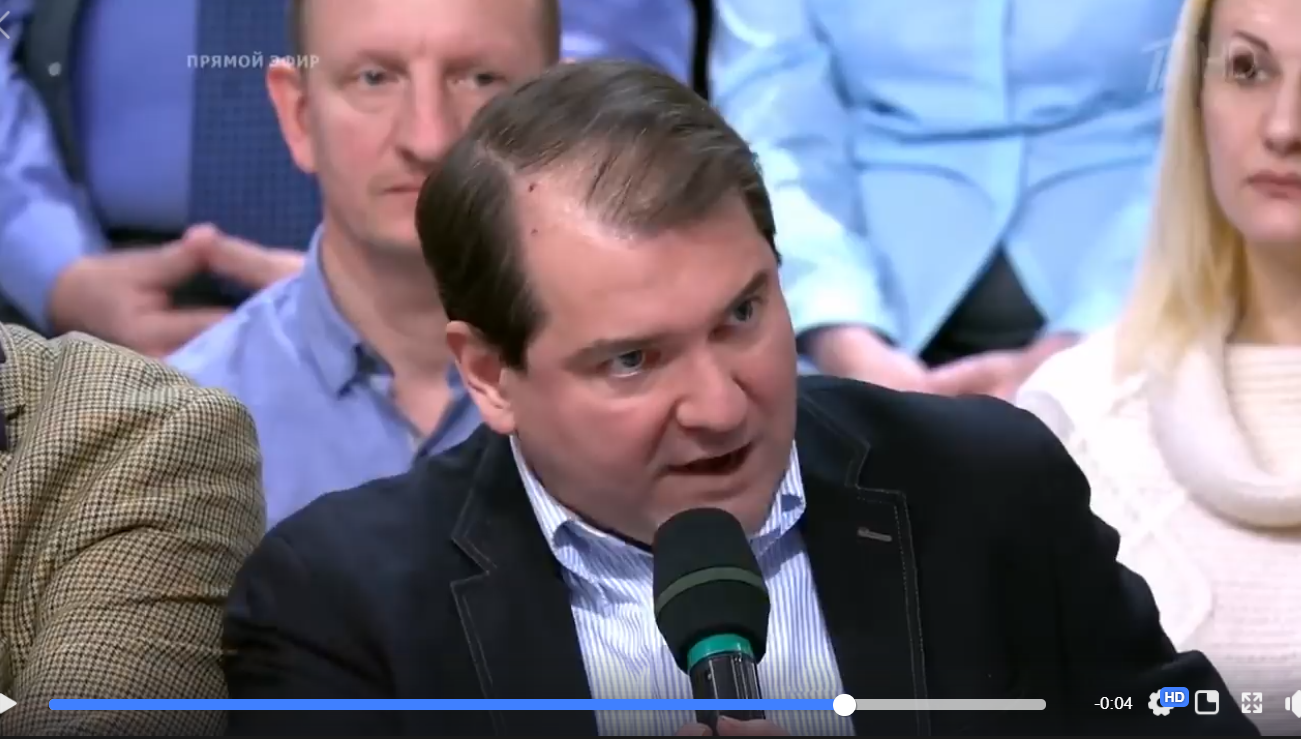 "Там война не за Донбасс идет!" - опубликовано видео, как пропагандист Корнилов на российском ТВ назвал цель Кремля в войне на востоке Украины