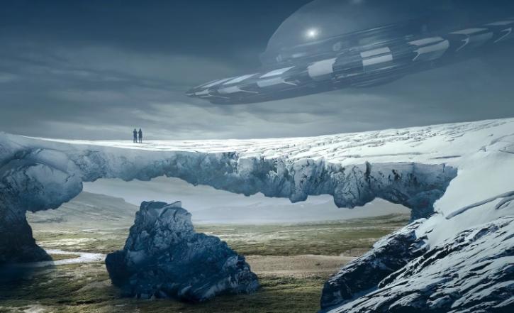 ​В Антарктиде обнаружили портал инопланетян в другие миры - яркие кадры