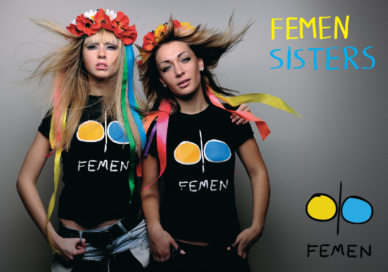 Штурм посольства США: полуголые активистки Femen и бойцы "Торнадо" в масках устроили пикет в центре Киева