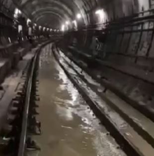 В Киеве из-за разгерметизации тоннеля закрыли шесть станций метро: Кличко показал аварийный участок