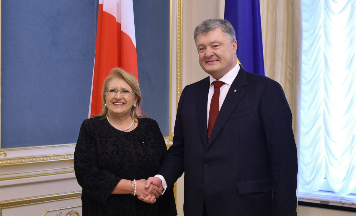 Продление санкций против России и интеграция Украины в ЕС: Порошенко назвал ключевые темы переговоров с президентом Мальты - кадры