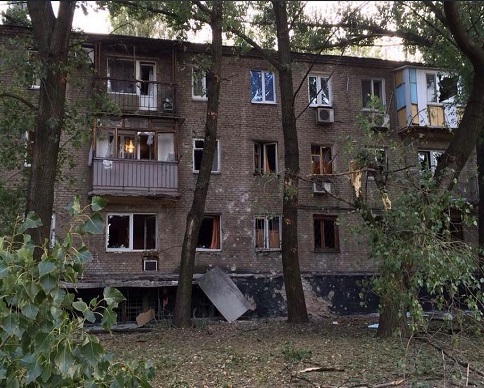 Сводка разрушений по Донецку на 13:30 в результате обстрела 7 октября
