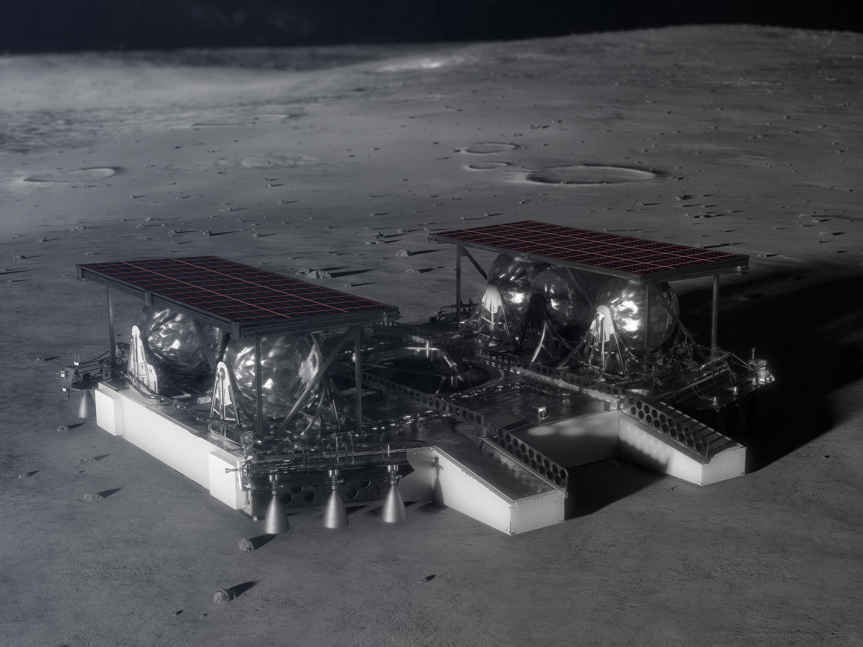 В NASA презентовали концепт лунного модуля для секретных миссий: война за космос продолжается