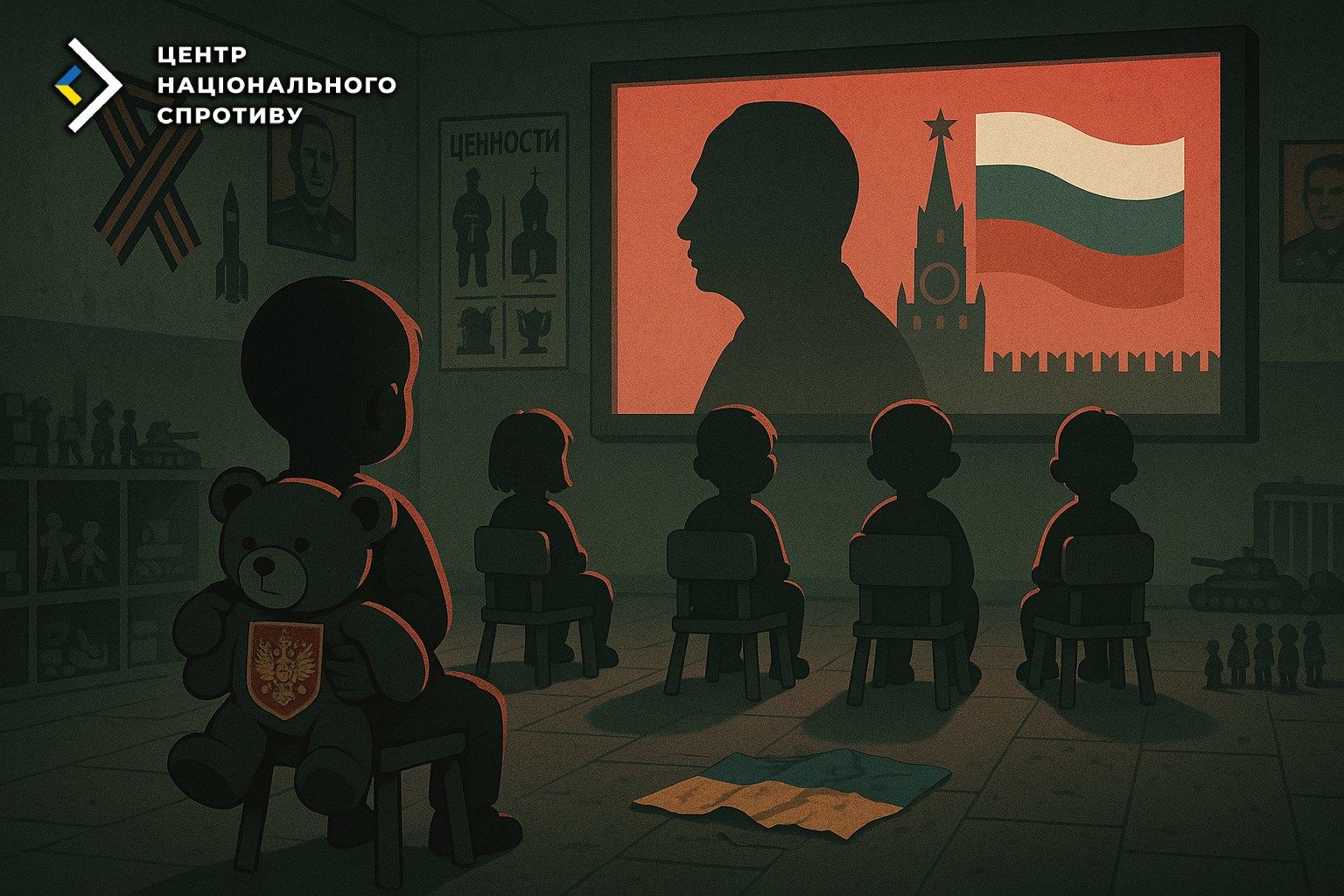 В Донецке оккупанты начали идеологическую обработку дошкольников – ЦНС