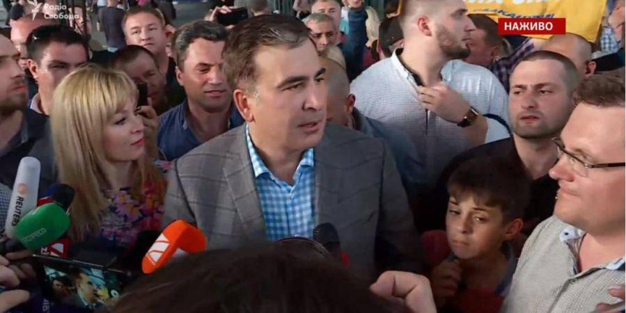 ​Саакашвили выразился о Зеленском: слова политика поразили Сеть - кадры