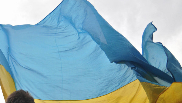 СМИ: над одним из райотделов милиции Луганска установлен украинский флаг