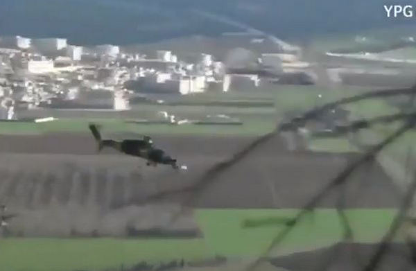 Эрдоган безжалостно расправляется с курдами: в Сети появилось видео применения боевых вертолетов во время операции “Оливковая ветвь”, - кадры