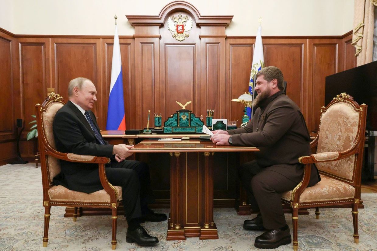 ​Кремль показал встречу Кадырова с Путиным: на видео попала примечательная деталь