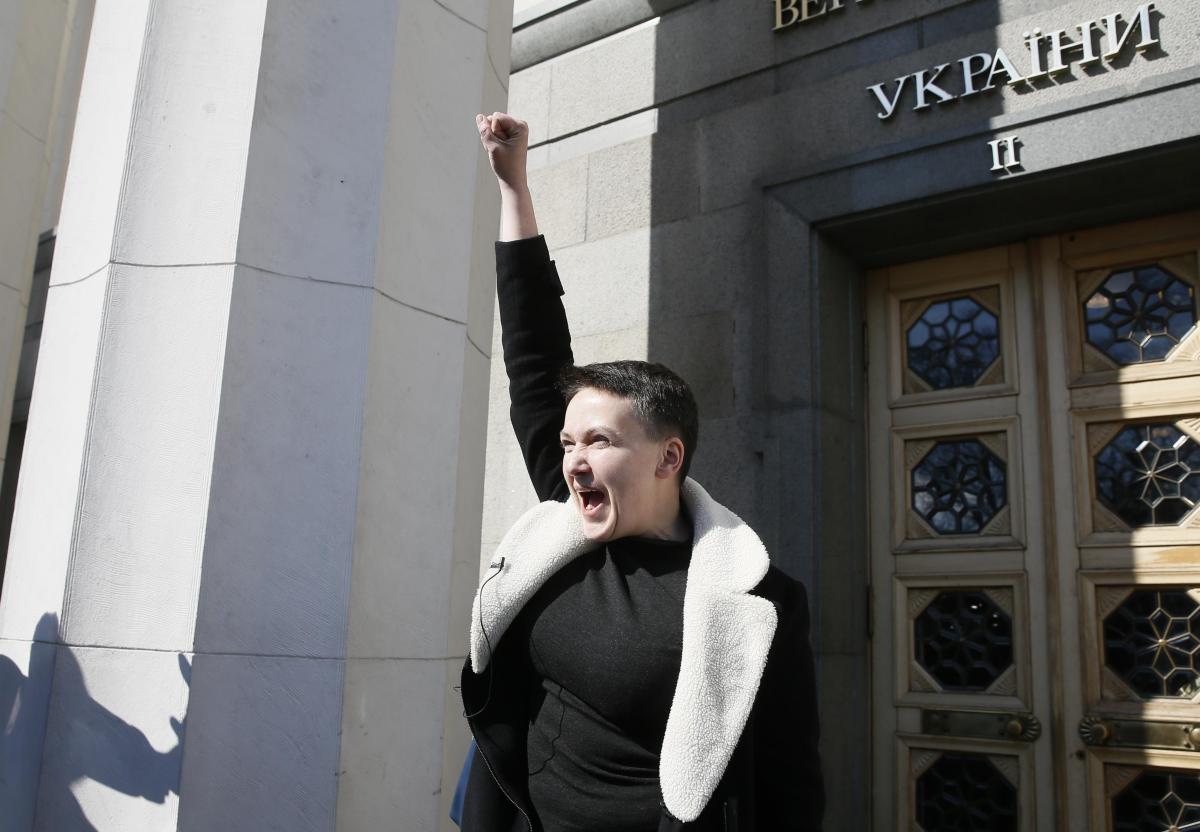 ​Савченко в суде: “Меня нельзя было судить за слова, ведь я нардеп”