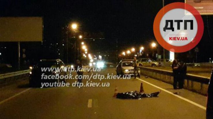 Смертельное ДТП в Киеве: водитель KIA сбил пешехода-нарушителя