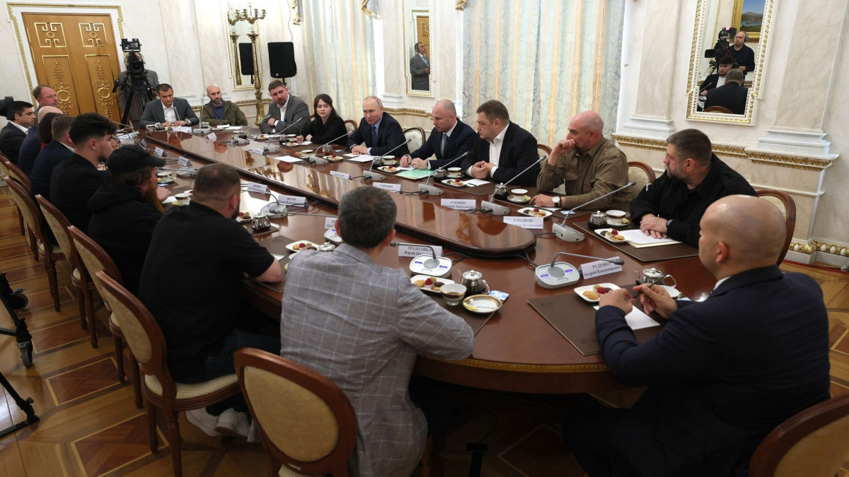 ​Для чего Путин проводил встречу с военкорами из Z-каналов: в ISW нашли сразу несколько ответов
