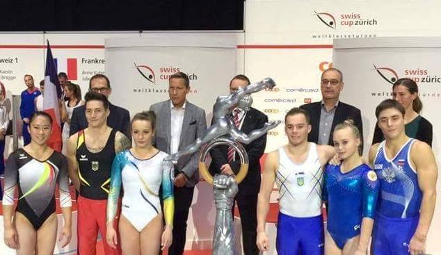 Swiss Cup Zürich 2016: украинские гимнасты Верняев и Кислая вырвали победу у россиян на турнире в Швейцарии