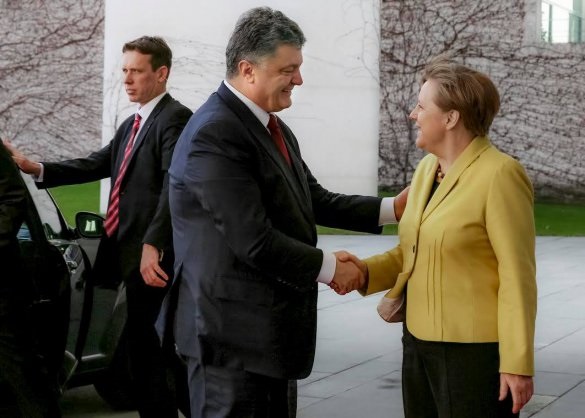 В Берлине стартовала встреча Меркель и Порошенко