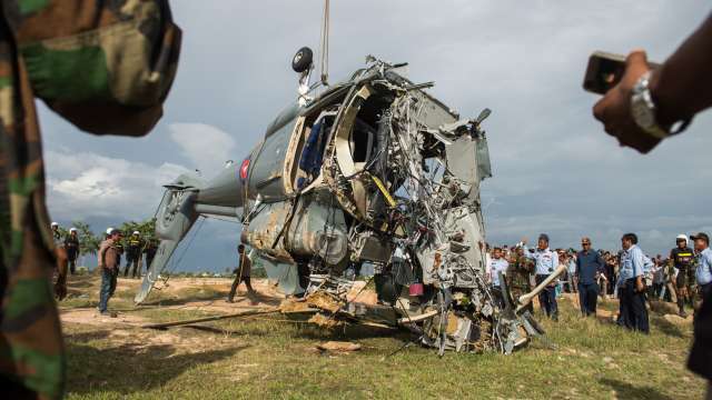 Видео крушения двух вертолетов в Аргентине попало в Сеть