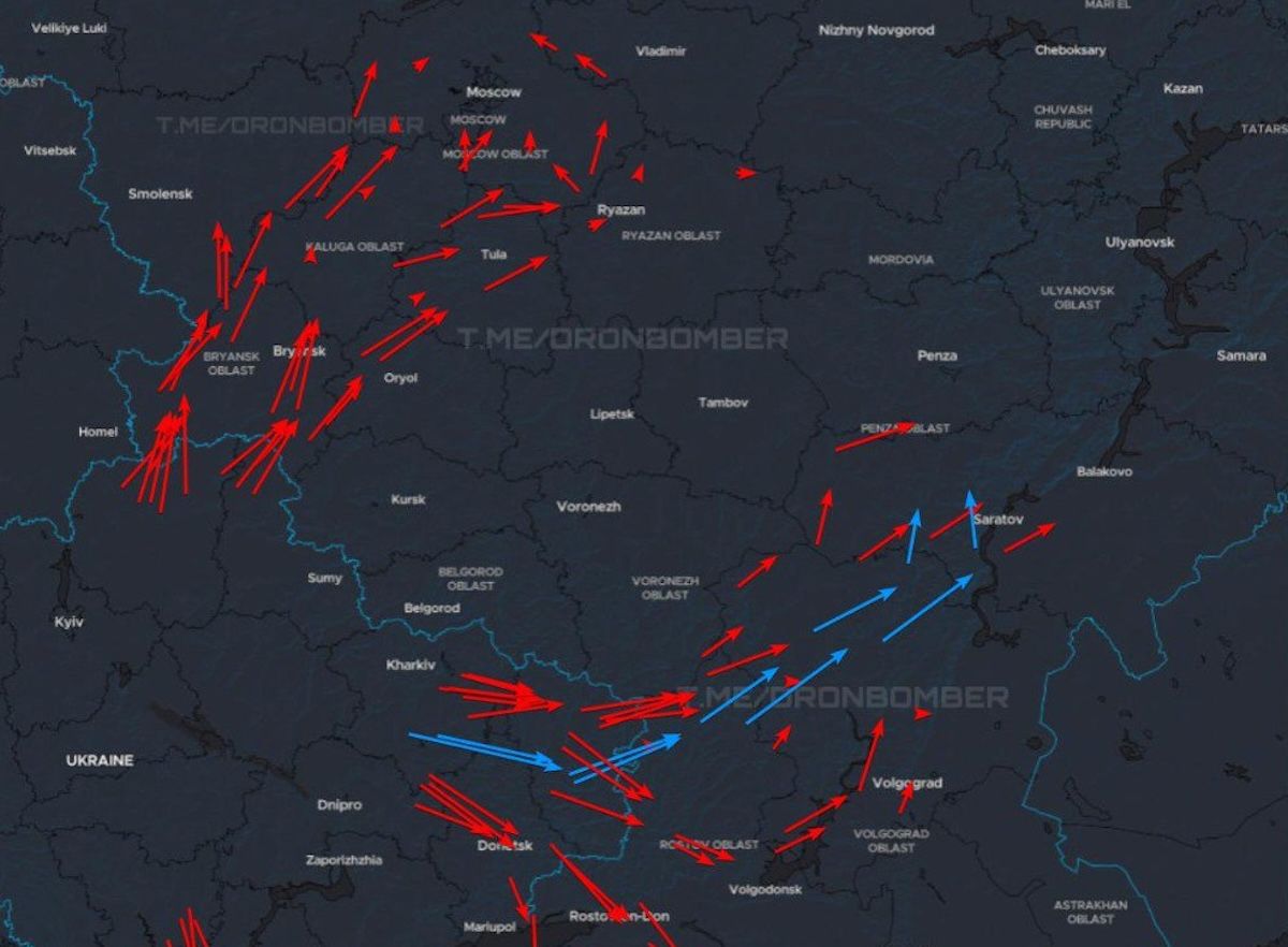 В Москве снова тревожно: на столицу РФ летят реактивные БПЛА
