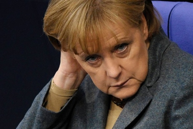 Меркель во время визита в Киев вспомнила, как спускалась в шахту в Донецке