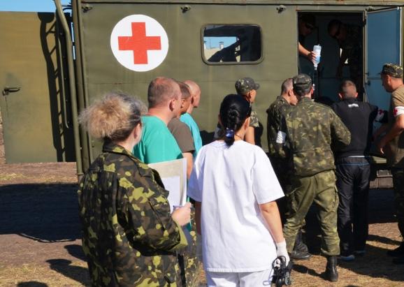 За все время АТО от украинской сторны погибли 5 медиков, 50 получили ранения