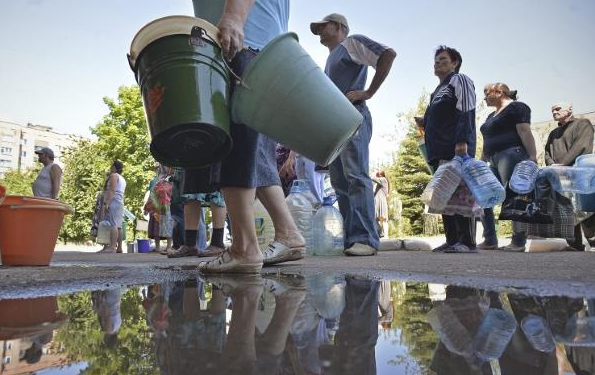 В Донецке складывается тяжелая ситуация с водоснабжением