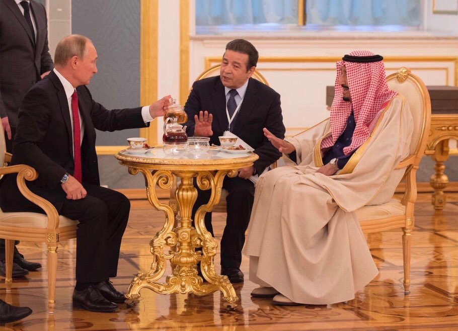 Попытка отравить провалилась: фото Путина с королем Саудовской Аравии в Кремле насмешило Сеть