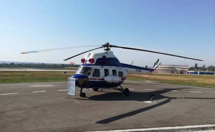 Первый украинский вертолет: "Мотор Сич" представила вертолет "Надежда", который превосходит импортные аналоги, опубликованы кадры