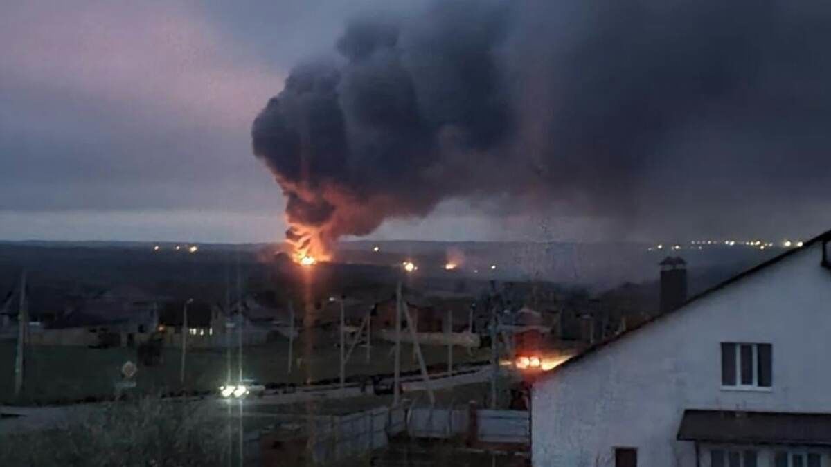 ​На Белгородщине снова горит склад с боеприпасами – губернатор дал комментарий
