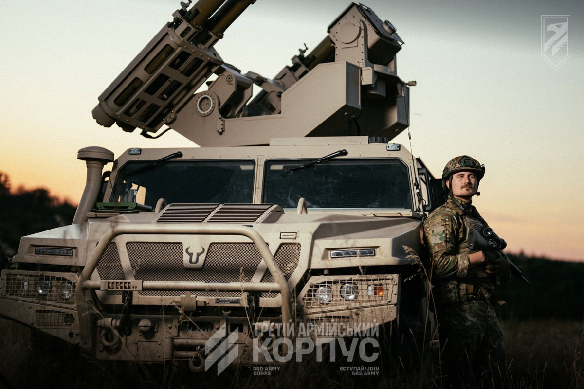 На вооружении Третьего армейского корпуса ВСУ появился современный мобильный ЗРК