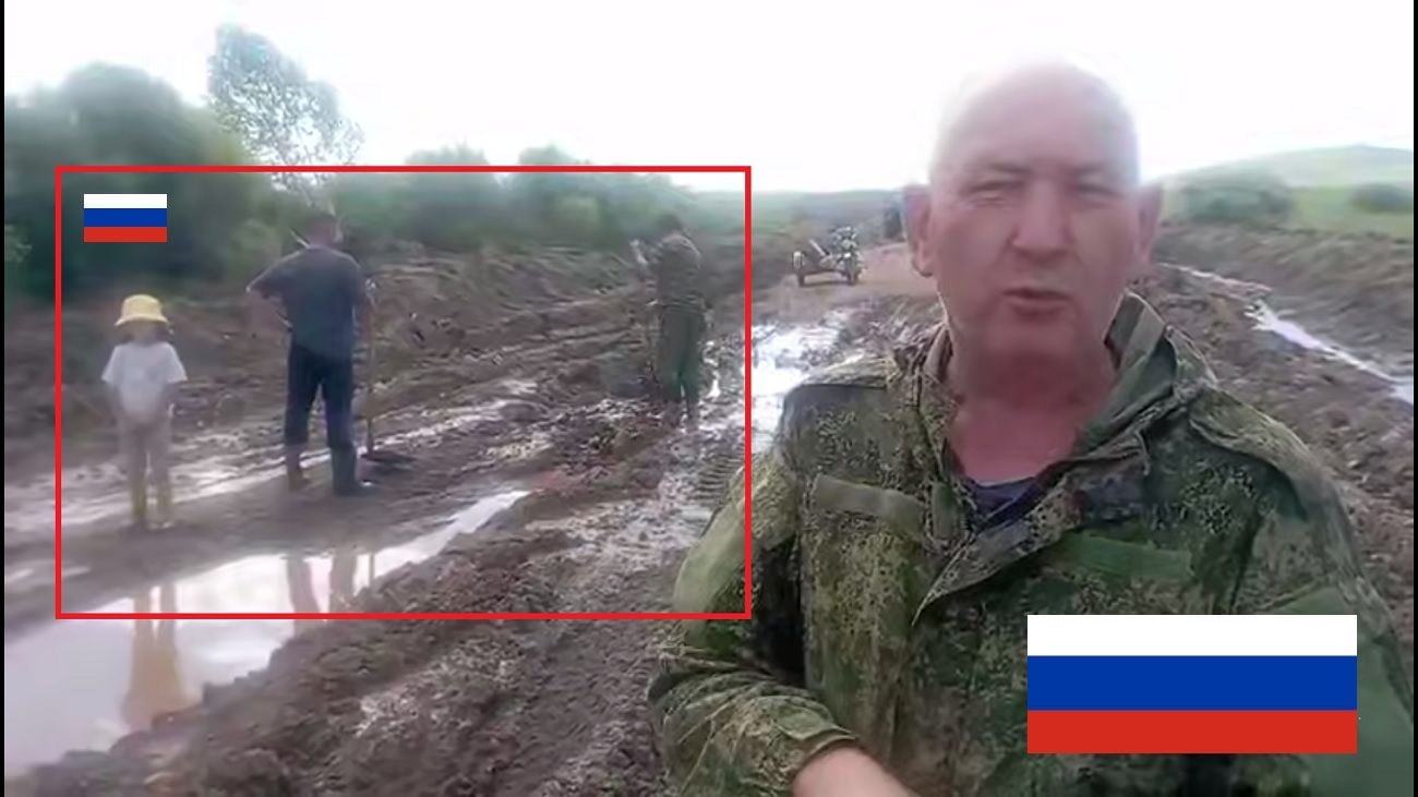 Часть России отрезало от внешнего мира: дождь уничтожил дорогу, россияне скандалят