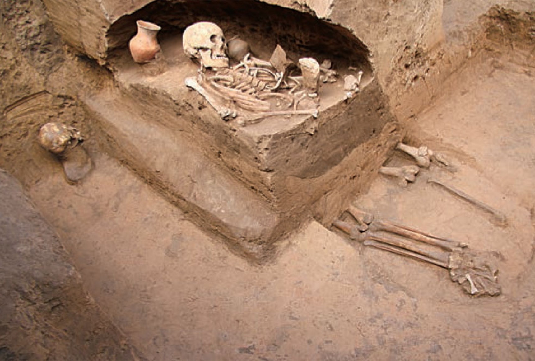Археологи рассказали подробности о найденных ранее захоронениях людей, убитых во время жертвоприношений в Перу, – кадры