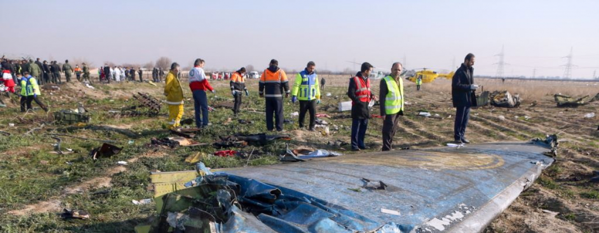 Катастрофа самолета МАУ в Иране: Тегеран направил "черные ящики" во Францию