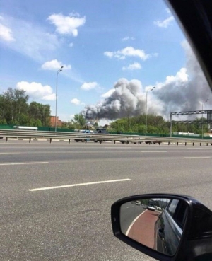 ​Страшный взрыв потряс Россию, пылает оборонный завод "Рубин" в Балашихе - кадры