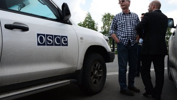 Сегодня ОБСЕ проведет видеоконференцию между представителями Киева и ополчения юго-востока Украины 