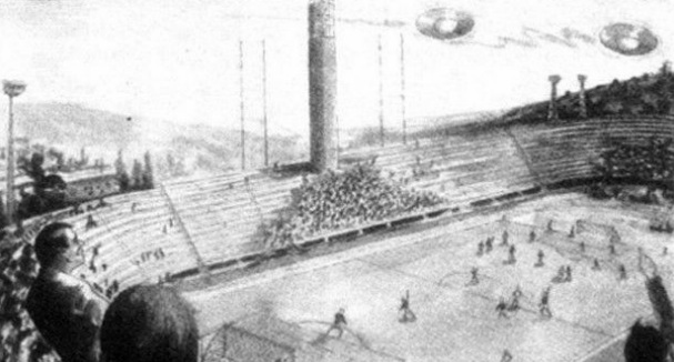 Пришельцы остановили матч: в Италии над футбольной ареной зафиксировали серебристые НЛО