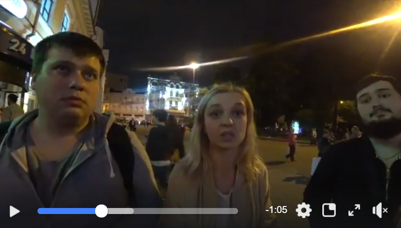 Пророссийская молодежь в Киеве рассказала, почему нужно дружить с Россией: видео возмутило Сеть