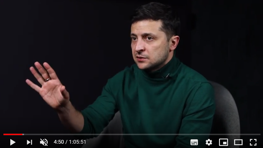 Интервью Владимира Зеленского для "РБК-Украина": полное видео