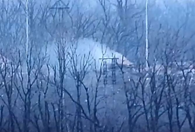 ​“Обещал сжечь и сжег” - появились кадры сокрушительного удара сил АТО по важной позиции оккупанта на Донбассе